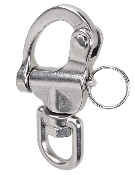 Карабин с вертлюжным рымом 22x113 мм нерж (10247976)